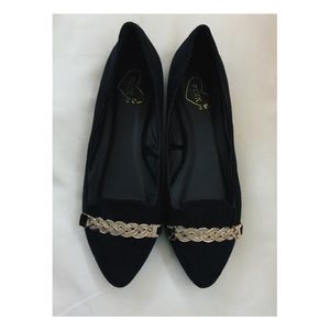 Flats // Black // Suede //